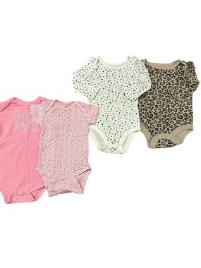 Indigo Baby Bundle Baby Girl Short & Long Sleeve Snap Closure Bodysuits